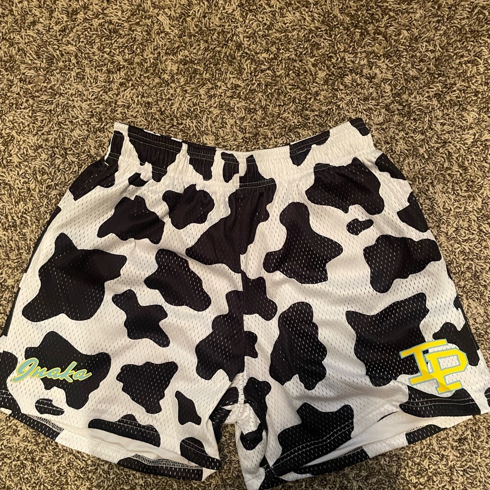 Cow print Inaka power shorts- XL